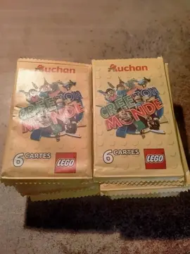 Carte Lego de chez Auchan