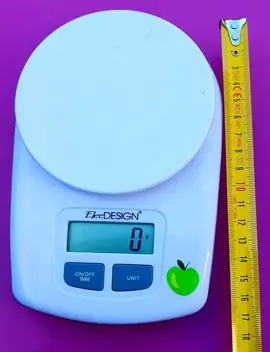Balance de ménage à piles