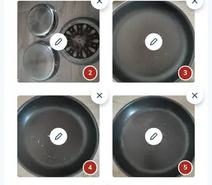 3 poêles