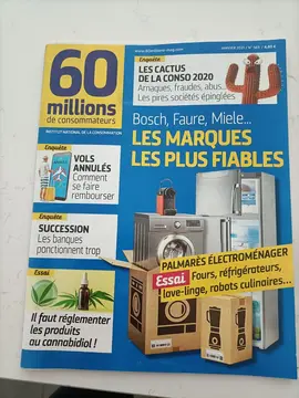MAGAZINES 60 MILLONS DE CONSOMMATEURS