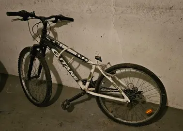 Vélo VTT en très mauvais état