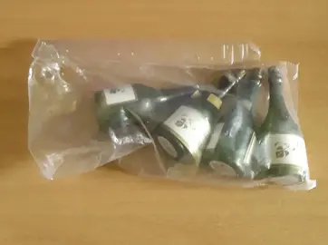Déco petites bouteilles de champagne
