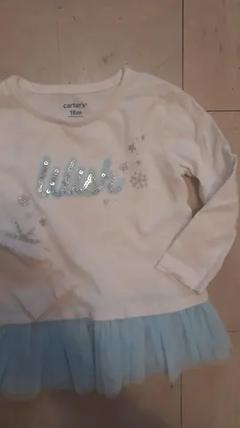 robe à volant. 18 mois.