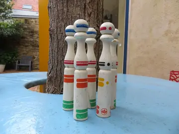 5 Quilles bois