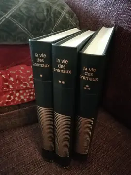 La vie des animaux en 3 volumes reliés