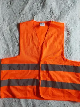 Gilet de chantier orange Castorama