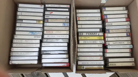 Cassettes vidéo et audio