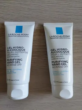 2 tubes de Gel hydro-alcoolique La Roche-Posay