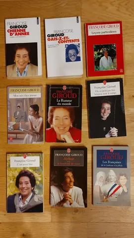 9 livres de Françoise Giroud