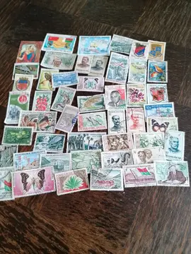 Lot de timbres