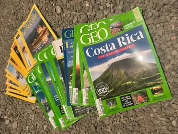 Magazines GEO et National Geographic