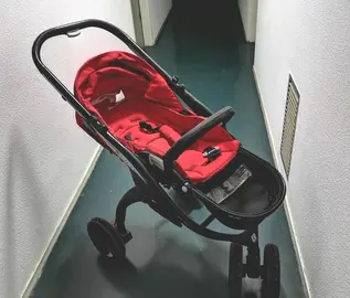 Poussette utilisée pour mon vieux chien