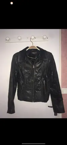 perfecto noir vieilli taille 36 MORGAN