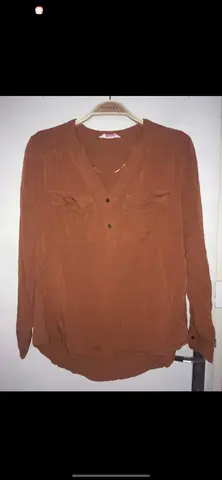 chemisier camel taille 36 CAMAÏEU