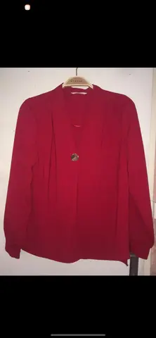 chemisier rouge taille 36 CAMAÏEU