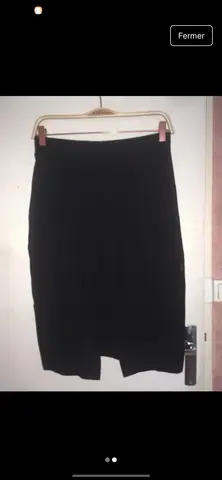jupe noire taille 38 PIMKIE