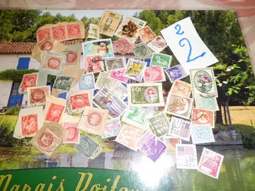 donne lot timbres lot 2