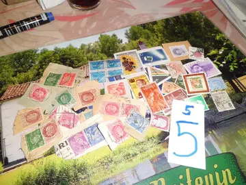 lot de timbres monde 5