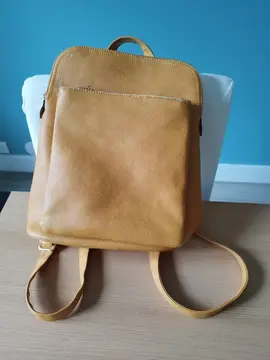 sac à dos moutarde