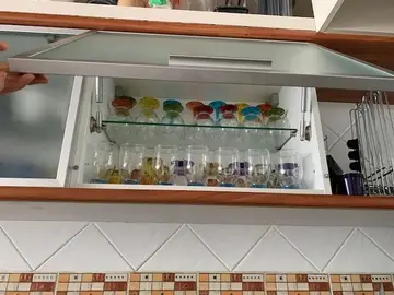 Meuble de cuisine suspendu Vitré