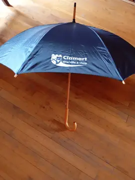 grand parapluie manche en bois