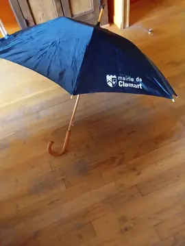 grand parapluie manche en bois