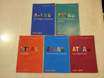 lot de 5 revues ATLAS