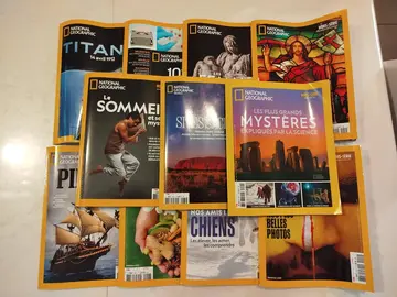 lot 11 revues hors séries national géographie