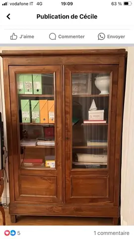 Étagère vitrine