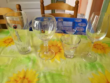 Différents verres