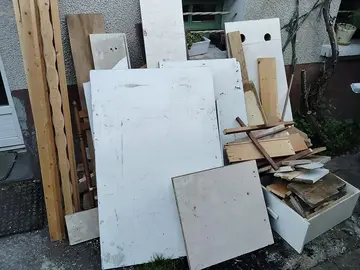 chute de bois