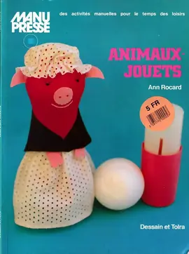 livre pour créer jouets thème animaux
