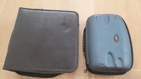 deux classeurs de CD