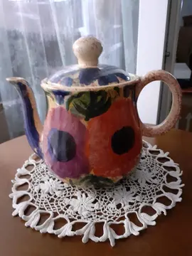 Grosse théière artisanale