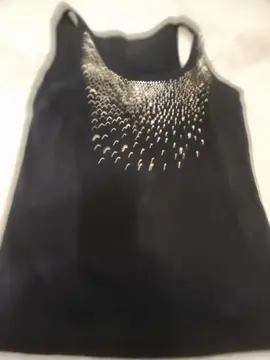 Débardeur femme noir taille 40