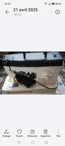 Machine coudre je ne sais pas s'il fonctionne