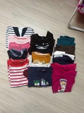 lit tee-shirts manches longues et sous pulls