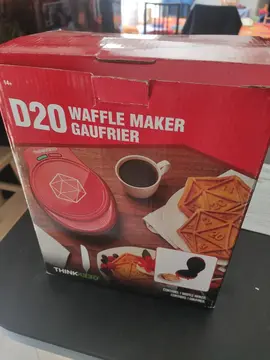 Gaufrier D20 - prise US