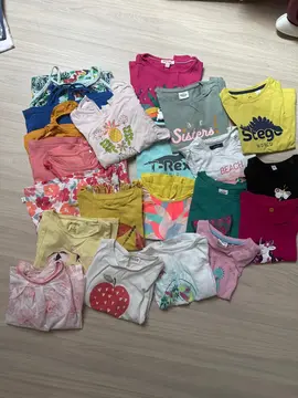 lot tee-shirts manches courtes 4 ans