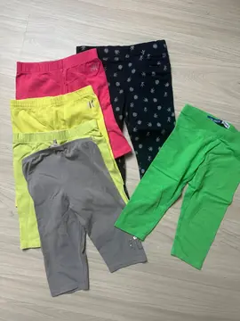 lot pantalon et leggings courts ou 3/4