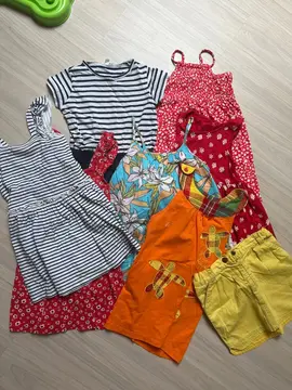 lot robes d’été 4 ans