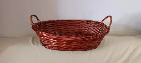panier en osier 35 cm