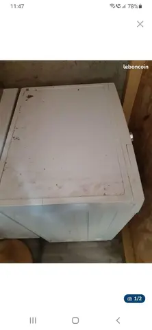 machine à laver pour pièces ou à réparer.