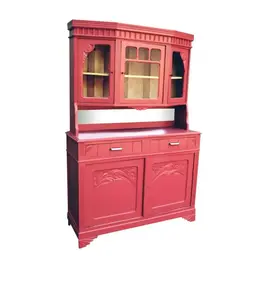 buffet rénové couleur bordeaux