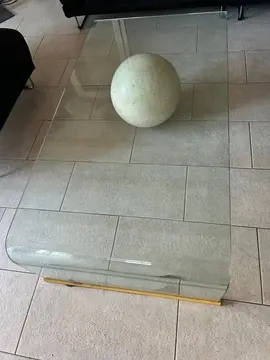 TABLE EN VERRE
