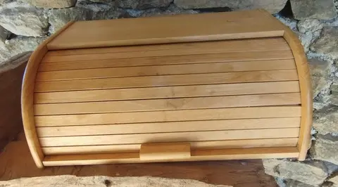 Boîte à pain en bois