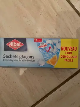 2 boites de sacs pour faire des glaçons