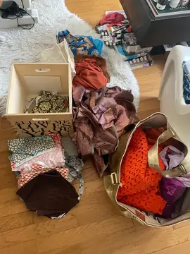 Lot tissus pour couture