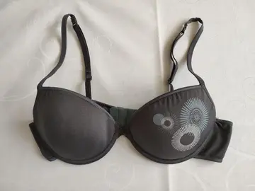 Soutien-gorge gris anthracite 90B (Europe 750B)