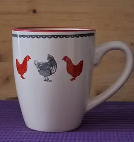 Tasse poules